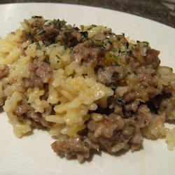 Sausage and Rice Casserole recipe