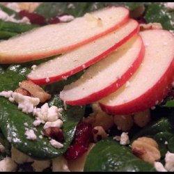 Spinach Salad With Feta Cheese recipe