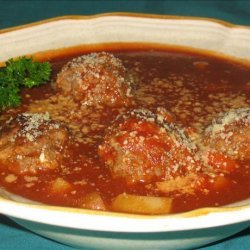 Meatball Supper Soup recipe