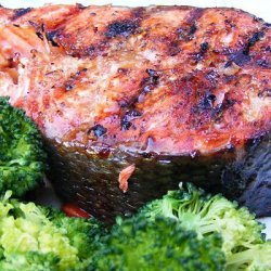 Easy Glazed Grilled Salmon recipe