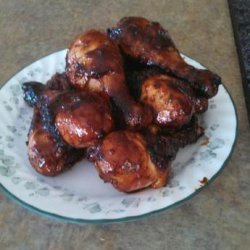 Honey Barbecue Chicken Wings recipe