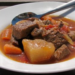 Leftover Roast Beef  Stew recipe