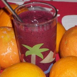 Blueberry & Orange Smoothie recipe