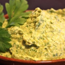 Spinach Hummus Dip recipe