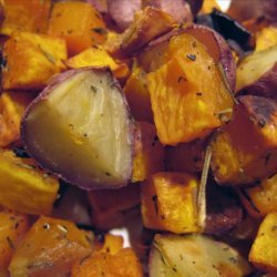 Roasted Squash, Potatoes, Shallots & Herbs recipe