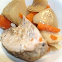 Garlic Pork Roast (For the Slow Cooker) recipe