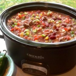 Low Fat Crock Pot Chicken Taco Soup recipe