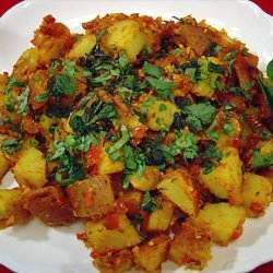 Indian-Style Potatoes - Khatta Aloo recipe