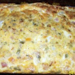 Using up Leftovers Oven Eggs recipe