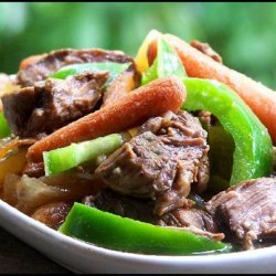 Sweet and Sour Hawaiian Beef Crock Pot recipe