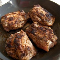 Jamaican Chicken Thighs recipe
