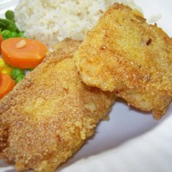 Pan-Fried Cornmeal Batter Fish recipe