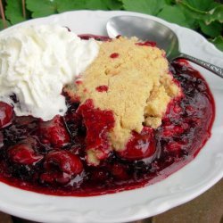 Summer Memories: Jumbleberry Crumble With Shortbread Topping recipe