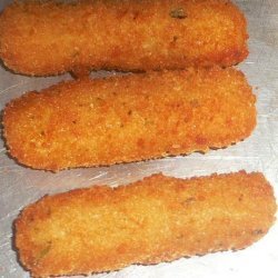 Deep Fried Mozzarella Cheese Sticks recipe