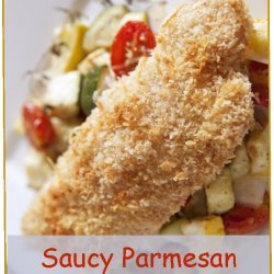 Saucy Parmesan Chicken recipe