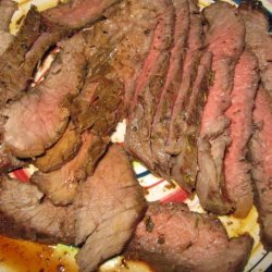 Herb-Rubbed London Broil recipe