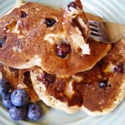Blueberry Banana Pancakes recipe
