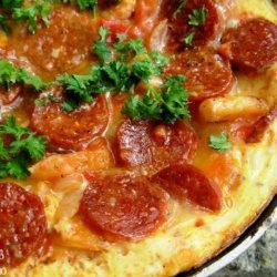 Pepperoni Omelet recipe