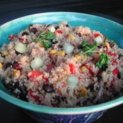 Couscous Corn and Black Bean Salad recipe