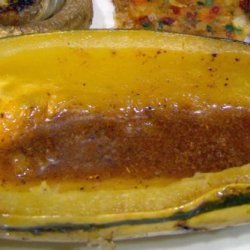 Baked Delicata Squash With Lime Butter recipe