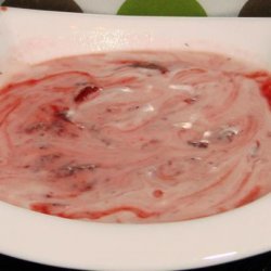 Red Fruit Jelly Dessert recipe