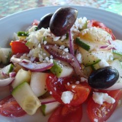 Greek Inspired Salad recipe