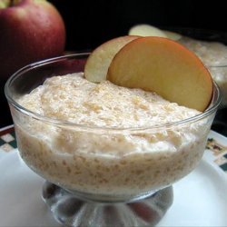 Refreshing Apple Tapioca Pudding recipe