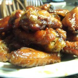 Brandied Chicken Wings recipe