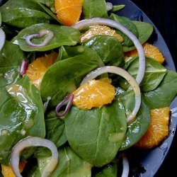 Spinach and Orange Salad recipe