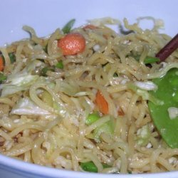 Oriental Cold Noodle Salad (Low Fat/Vegetarian) recipe