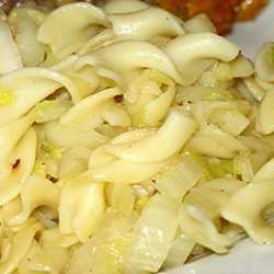Noodles, Cabbage and Onions - Halushki recipe