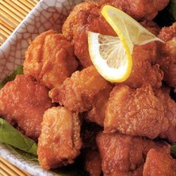 Tori No Kara-age (deep Fried Chicken Nuggets) recipe