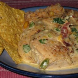 Chicken With Jalapeno Popper Sauce recipe