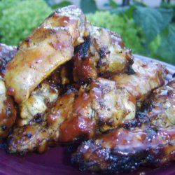 Australian Beer-Barbecued Wings recipe