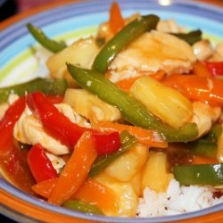 Sweet - and - Sour Chicken recipe