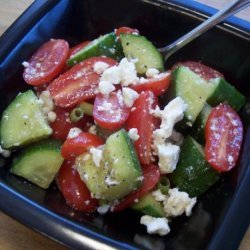 Greek Cucumber Summer Salad recipe