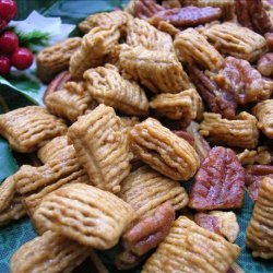 Praline Pecan Crunch Snack Mix recipe