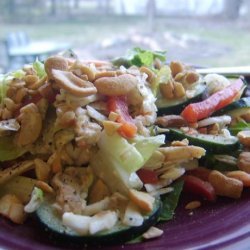 Asian Chicken Salad (No Noodles) recipe