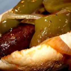 Frank Sinatra's Sausage and Green Peppers recipe
