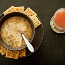 Cream of Poblano Soup recipe