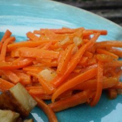 Creamy Matchstick Carrots recipe