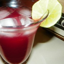 Cranberry Lime Ricky recipe