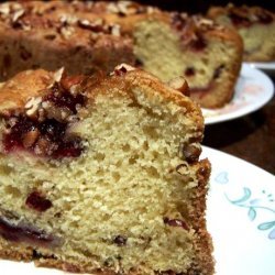 Cranberry Ripple Cake recipe
