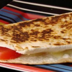 Tomato and Cheese Quesadilla recipe