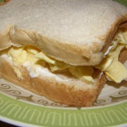 My Favorite Comfort Food Egg Sandwich recipe