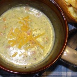 Broccoli Potato Cheese Soup - Weight Watchers recipe