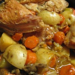 Skillet Chicken Stew recipe