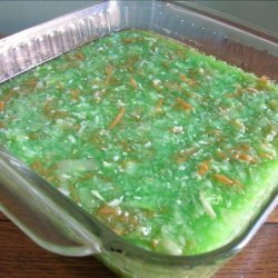 Lime Jello Cabbage Salad recipe
