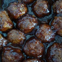 Honey Garlic Appetizer Meatballs recipe
