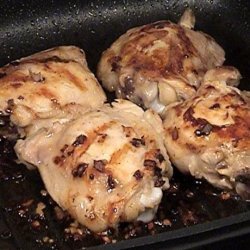 Shaker Style Grilled Chicken Thighs recipe